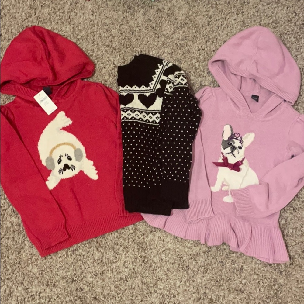 Gap sweaters size 5